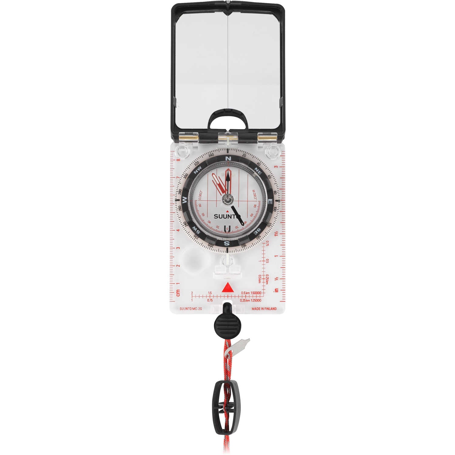 Suunto Navigator Mirror Sighting Compass MC2G with Global Needle