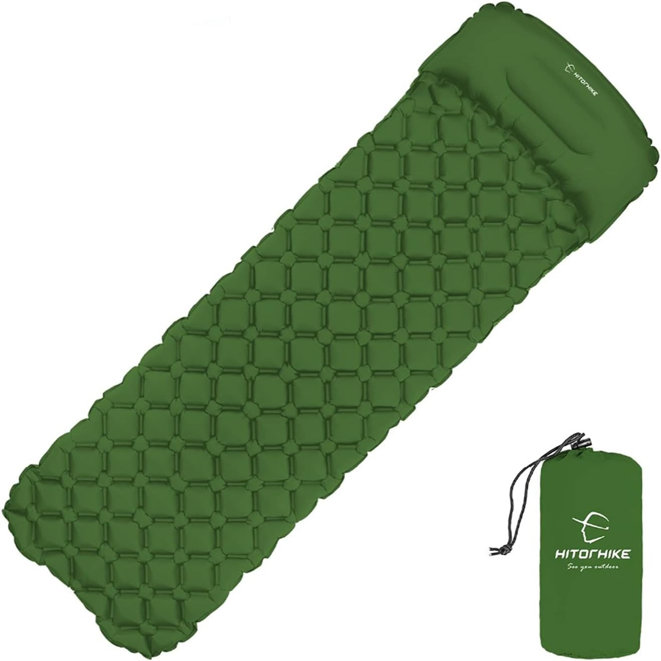 Single Thick Inflatable Camping Mattress