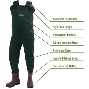 Frogg Toggs Amphib Chest Waders Made of Neoprene