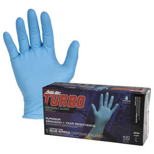 Ambi-Dex Turbo Disposable 5 mil Nitrile Gloves