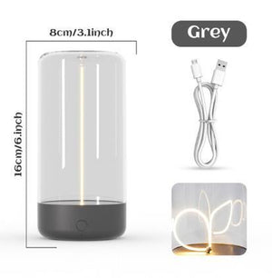 Rechargeable LED Light with High Transparency and Anti-Drop Creative Atmosphere Lighting