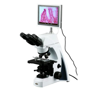 Amscope 40X-1000X Infinity Research Laboratory Compound Microscope  5MP Camera