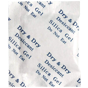 Dry & Dry Silica Gel Pure White Packs Food Safe