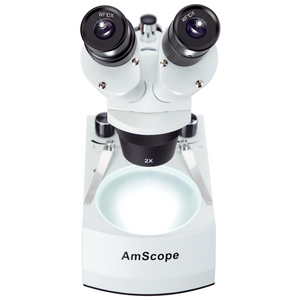 Binocular Stereo Microscope with LED Light AmScope / 20x - 40x