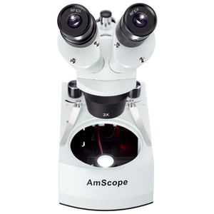 Binocular Stereo Microscope with LED Light AmScope / 20x - 40x