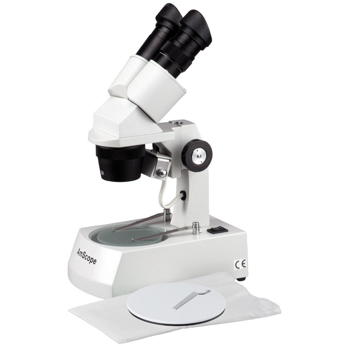 Amscope 20X-40X-80X Stereo Microscopes with USB Camera and Inverted Head