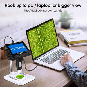 Annlov 50-1000X LCD Digital Portable Microscope with Grid