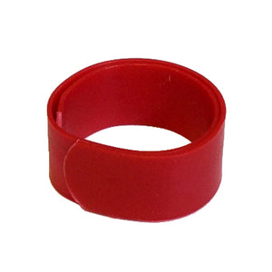 Darvic Flat Bands for Bird Research x 10 u. - Red