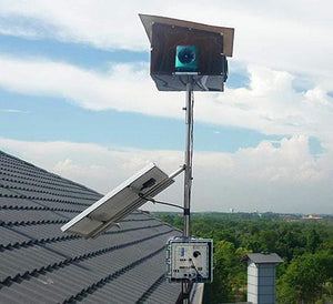 Bird-X Sonic Repeller (Up to 24,000 m²) and Ultrasonic BroadBand PRO (Up to 335 m²)