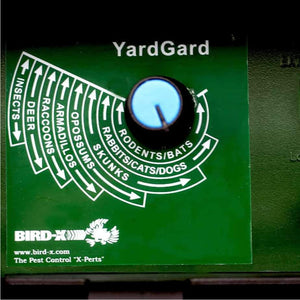 Bird-X Ultrasonic Pest Animal Repeller Yard Gard