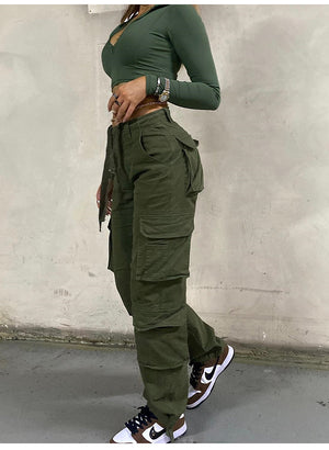 Women's Cargo Outwear Pants 6 Pockets