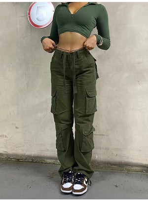 Women's Cargo Outwear Pants 6 Pockets