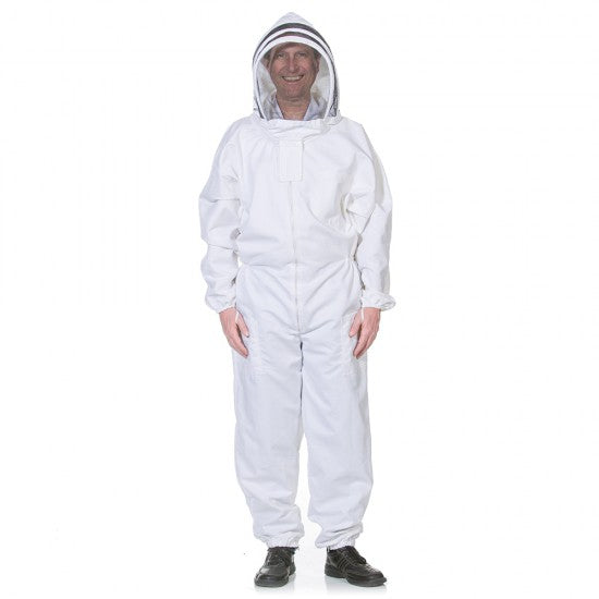 Heavy-Duty Bee Suits with Fencing Veil