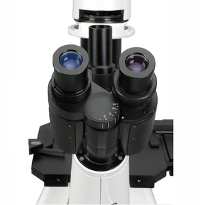 AmScope 40X-400X Trinocular Inverted Biological Microscope