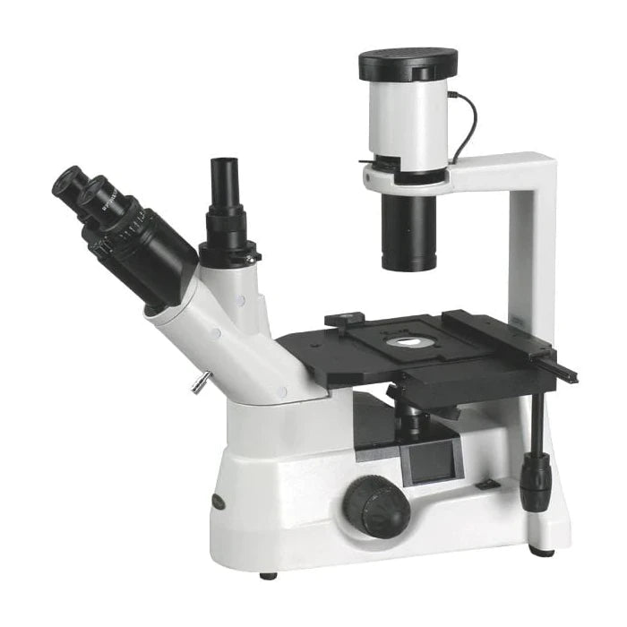 AmScope 40X-400X Trinocular Inverted Biological Microscope
