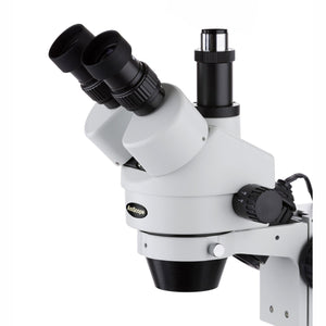 Amscope 3.5x-90x Trinocular Microscope with 1.3MP Camera