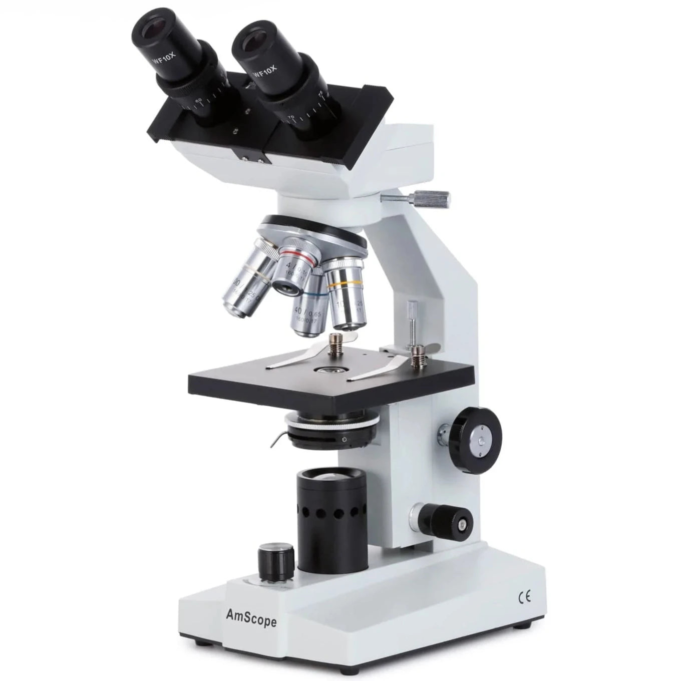 Compound Binocular Microscope Amscope 40X Until 2500X