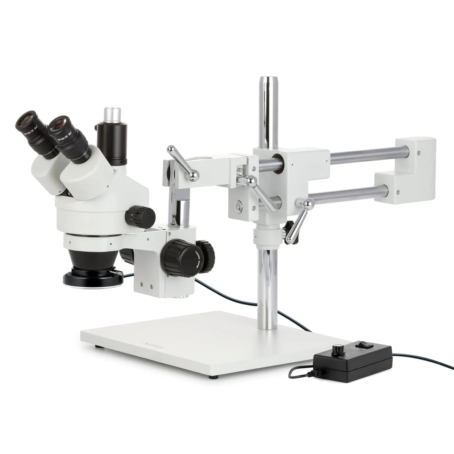 AmScope SM-4TP Series Trinocular Stereo Microscope with LED Light