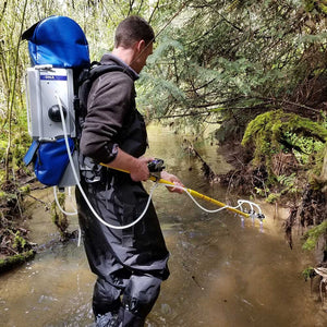 eDNA Sampling Transect Pole