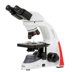 AmScope EduPro EDU550 Series Binocular Compound Microscope with Double-Layer Mechanical Stage and 3 W LED Illumination