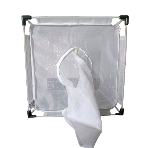 White 600 to 700 µm Mesh Insect Rearing Cages with Fiberglass Frame an ...