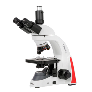 AmScope EduPro EDU550 Series Trinocular Compound Microscope with Double-Layer Mechanical Stage and 3 W LED Illumination