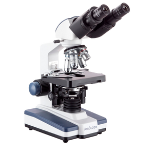 Amscope / 40X-2500X Binocular Compound Microscope  1.3MP Camera