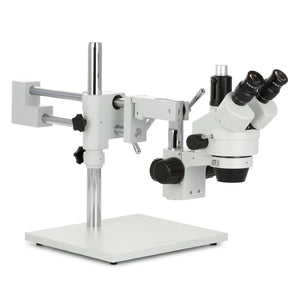 AmScope SM-4T Series Trinocular Stereo Microscope with Dual Arm Stand