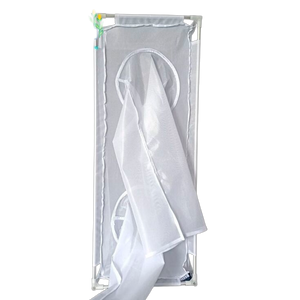 Insect Rearing Cages of 150 to 200 µm White Mesh with Aluminum Frame and Transparent Panel
