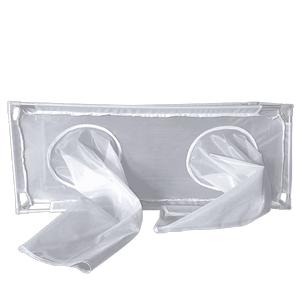 Insect Rearing Cages of 150 to 200 µm White Mesh with Aluminum Frame and Transparent Panel
