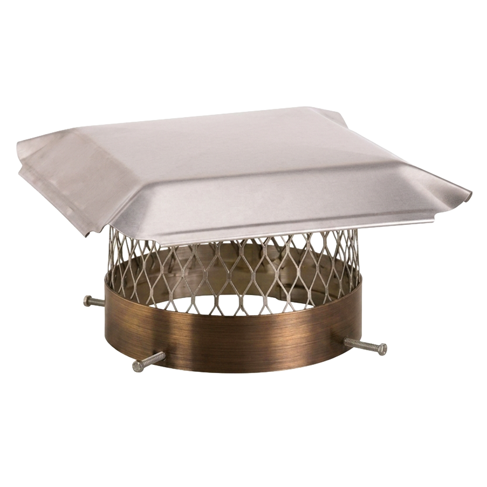 Tomahawk HY-C Round Stainless Steel Bolt On Chimney Covers - Discontinued