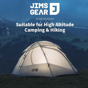 Naturehike Jims Series Ultralight 4-Season 1 to 2-Person Tent From 1.87 kg