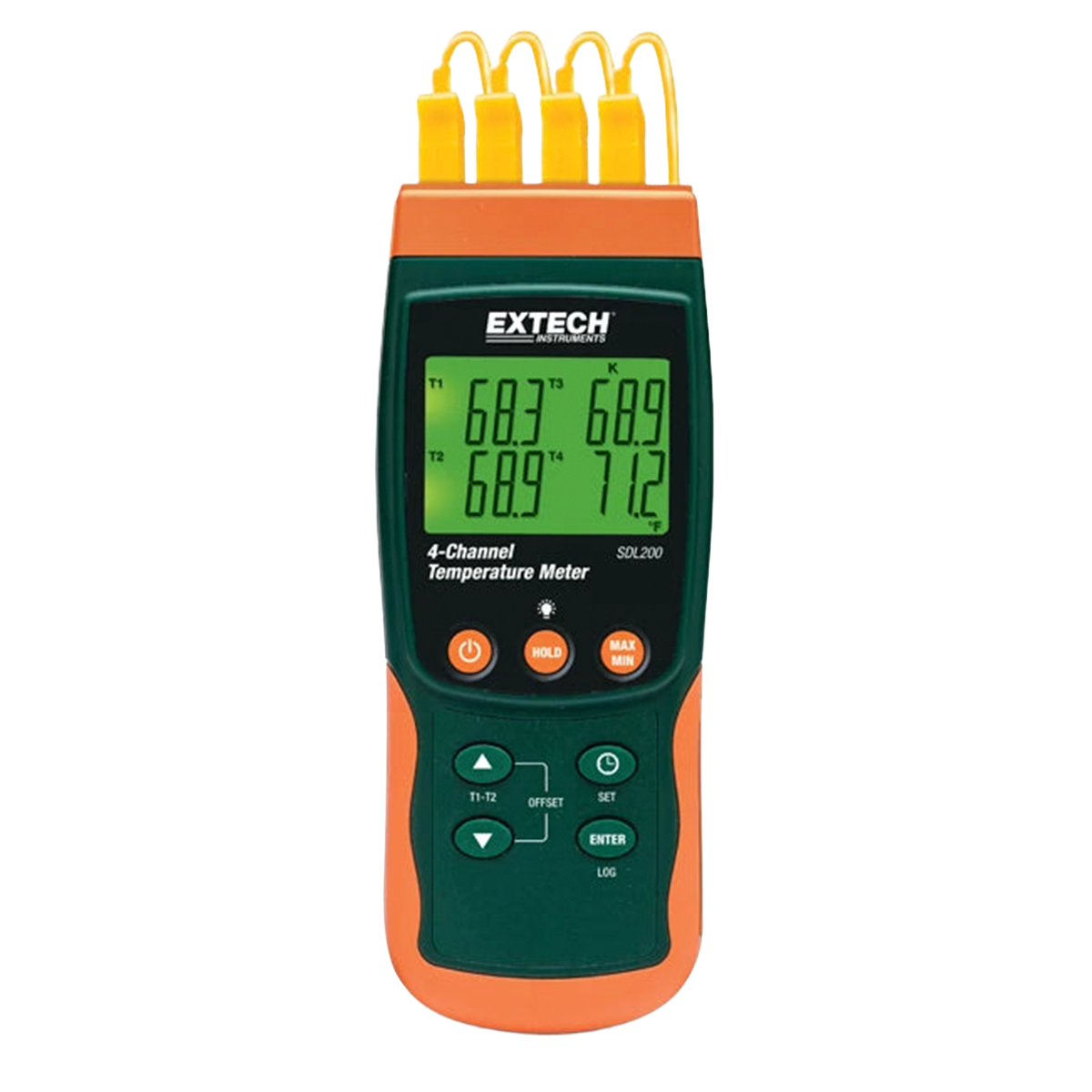 Extech Four-Channel Thermometer SD Logger SDL200