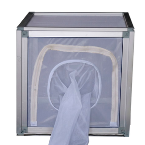 650 µm Nylon Mesh Insect Rearing Cages with Aluminum Frame and Front Access Sleeve
