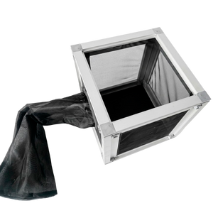 150 to 300 µm Fine Nylon Mesh Insect Rearing Cages with Aluminum Frame and Front Access Sleeve