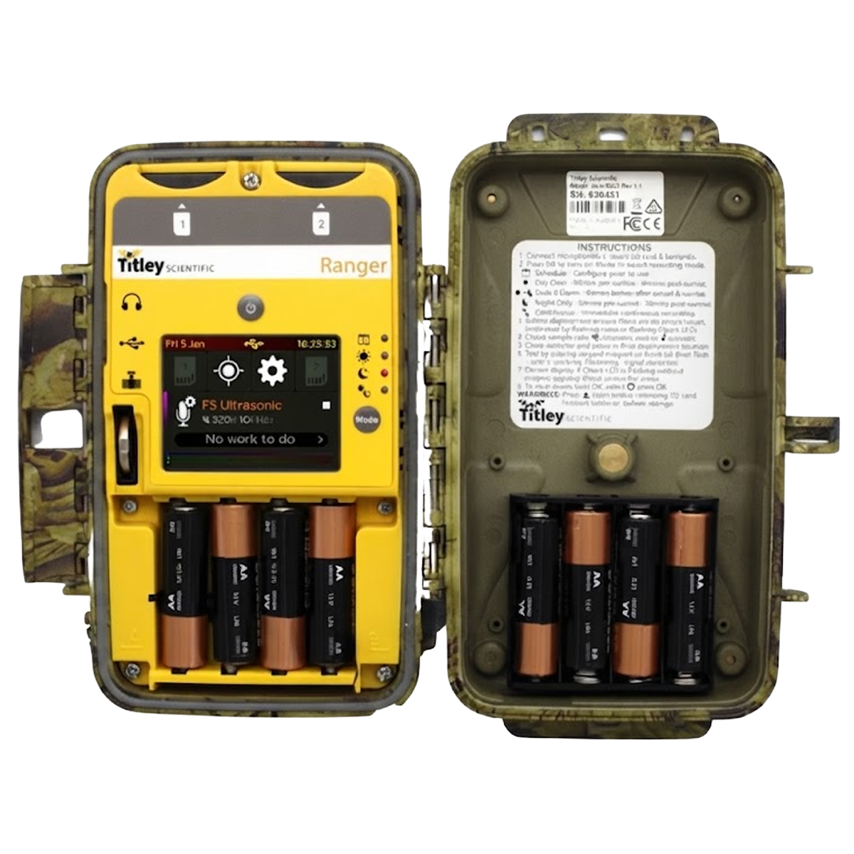 Ranger Recorder with Integrated GPS and Touch Screen