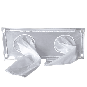 White Fine Mesh Insect Rearing Cages with Aluminum Frame and Transparent Panel