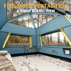 Naturehike Cape Lite Series Instant Cabin Tent for 4 to 6 People