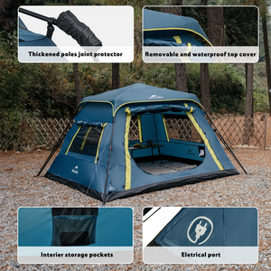 Naturehike Cape Lite Series Instant Cabin Tent for 4 to 6 People