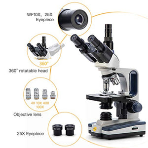 Trinocular Compound Microscope SWIFT SW350T