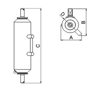 Centered Mounting Rack for 5 and 10 L Samplers