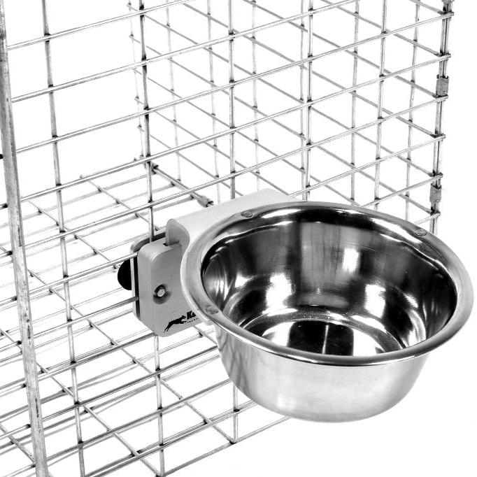 Stainless Cage Cups with Cage Bar Mount