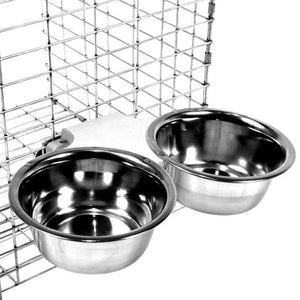 Stainless Cage Cups with Cage Bar Mount