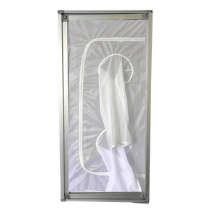 150 to 200 µm Fine Nylon Mesh Insect Rearing Cages with Aluminum Frame, Transparent Panel and Front Access Sleeve