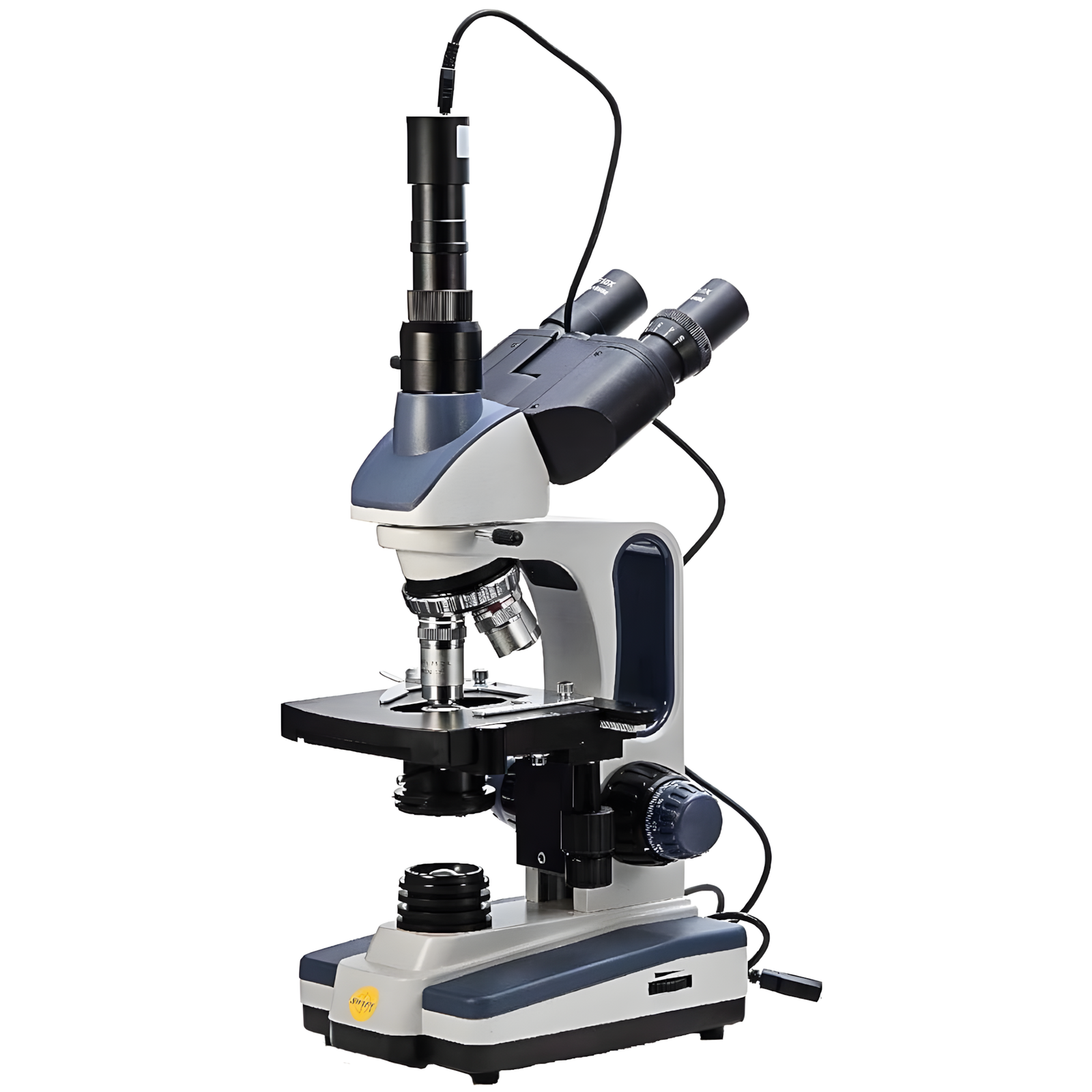 Swift SW350T Trinocular Compound Microscope up to 2500X with 5 MP Camera