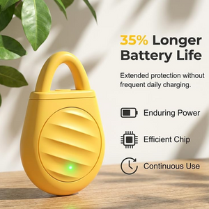 Pocket Ultrasonic Bird Repeller with 3 Modes & USB-C