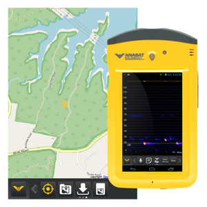 Anabat Walkabout Full Spectrum and Zero Crossing Active Bat Detector with Touch Screen