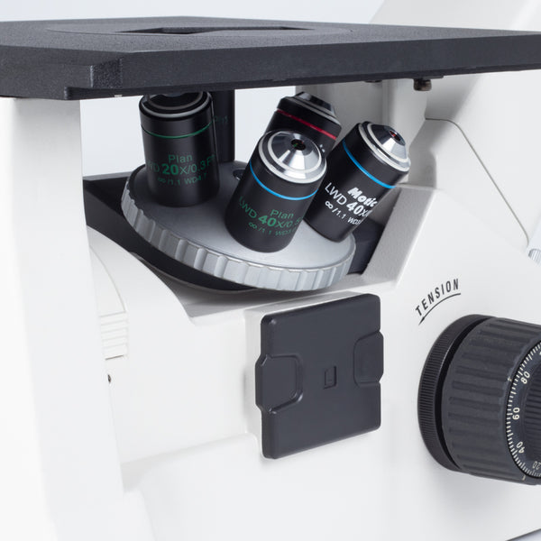 Motic AE31E Trinocular Inverted Compound Microscope with FITC and TRIT ...