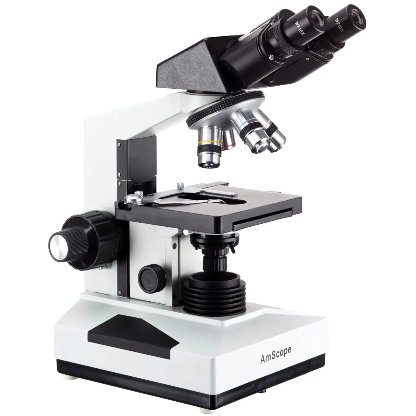 AmScope 40X to 2500X Binocular Compound Microscope