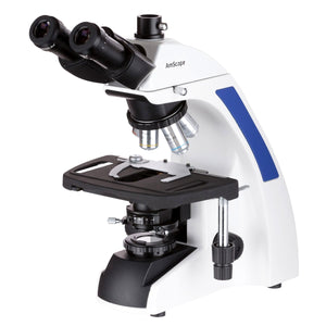 AmScope Compound Microscope 40X–2500X with Touchscreen LCD Display